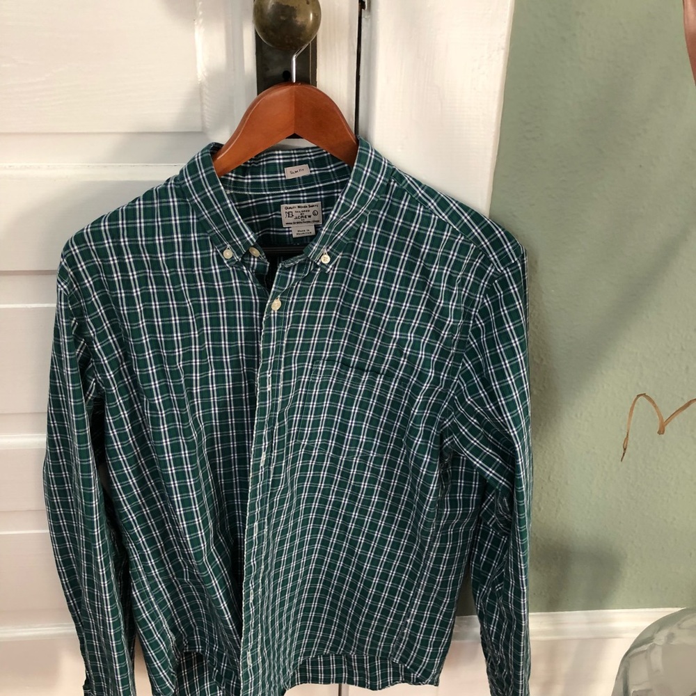 JCrew Men’s Oxford Button Up Shirt Medium